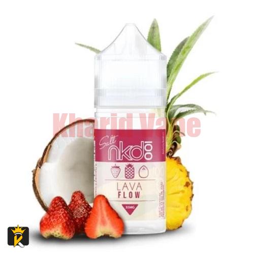 سالت آناناس نارگیل توت فرنگی نیکد <br><span>NKD 100 Salt Lava Flow 30ml</span>